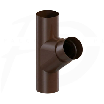 Trójnik rury spustowej stalowy ⌀ 100 firmy KROP kolor czekoladowy brąz